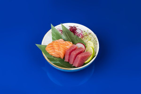 Sashimi-Mix (Thunfisch und Lachs)